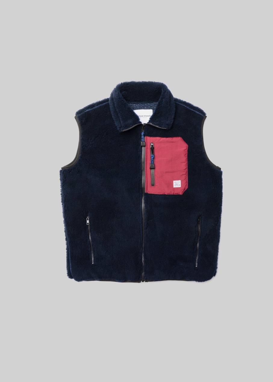 Outerwear American Trench | Wool Fleece Vest